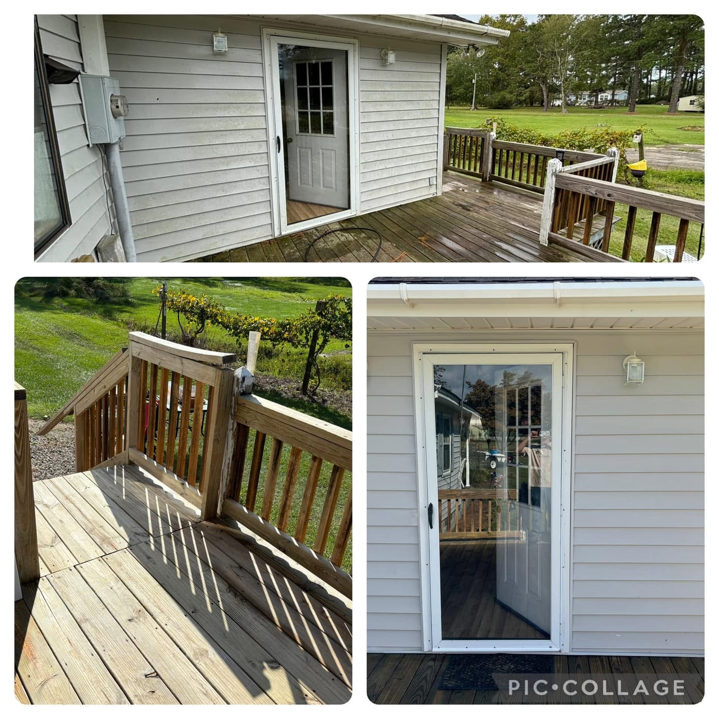 Exterior soft washing result in coastal Brunswick County